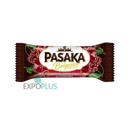 C039 PASAKA BELGIAN CREMA CHEESE CHERRY BAR 24X40G