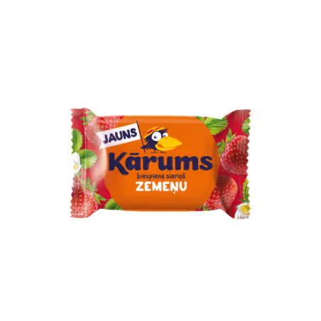 C053 KARUMS STRAWBERRY CURD SNACK 40X45G