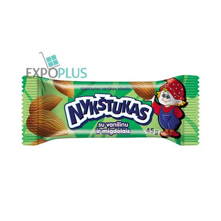 C068 NYKSTUKAS VANILLA&ALMOND(144X45G)