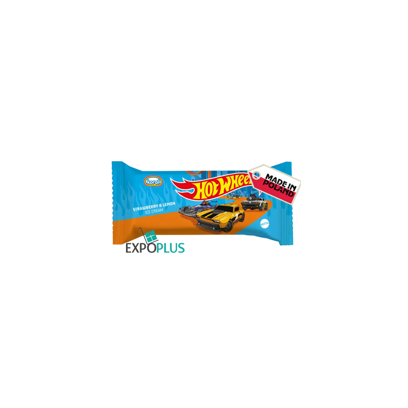 C099 KORAL HOT WHEELS ICE CREAM STRAWBERRY&LEMONS 48X65ML