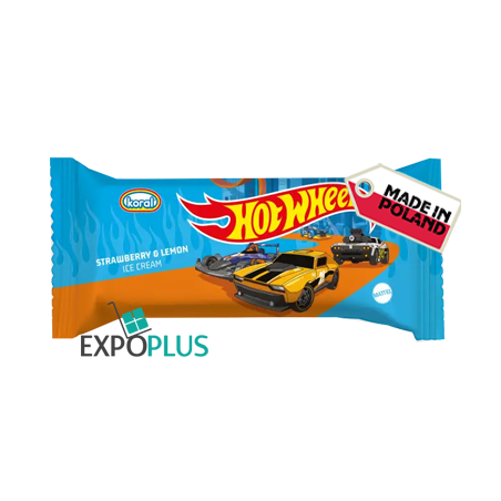 C099 KORAL HOT WHEELS ICE CREAM STRAWBERRY&LEMONS 48X65ML