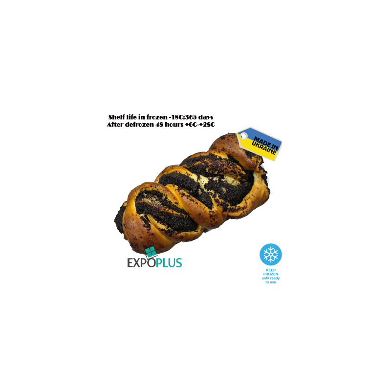 C181 KULINICHI BUN WITH POPPY SEEDS (12X300G)