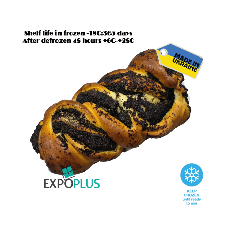 C181 KULINICHI BUN WITH POPPY SEEDS (12X300G)