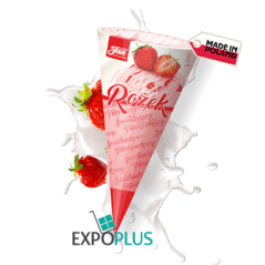 C106 LODY JAN ROZEK SMIETANKOWO-TRUSKAWKOWY 40X110ML