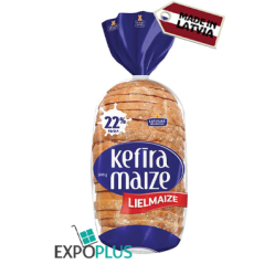 C216 LATVIJAS MAIZNIEKS WHITE BREAD KEFIR LIELMAIZE (5X500G)