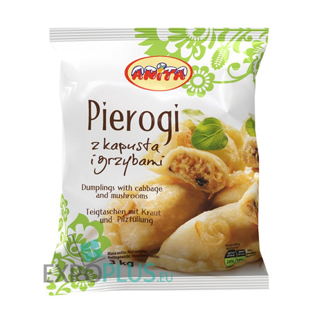 C291 ANITA PIEROGI Z KAPUSTA I GRZYBAMI 4X3KG