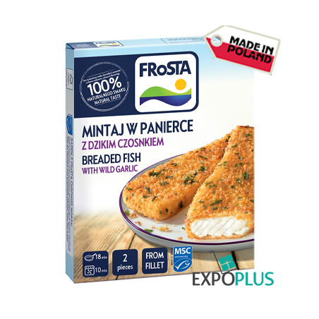 C432 FROSTA MINTAJ PANIEROWANY Z CZOSNIEM (10X240G)