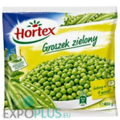C513 HORTEX GROSZEK ZIELONY / GREEN PEAS 14X400G