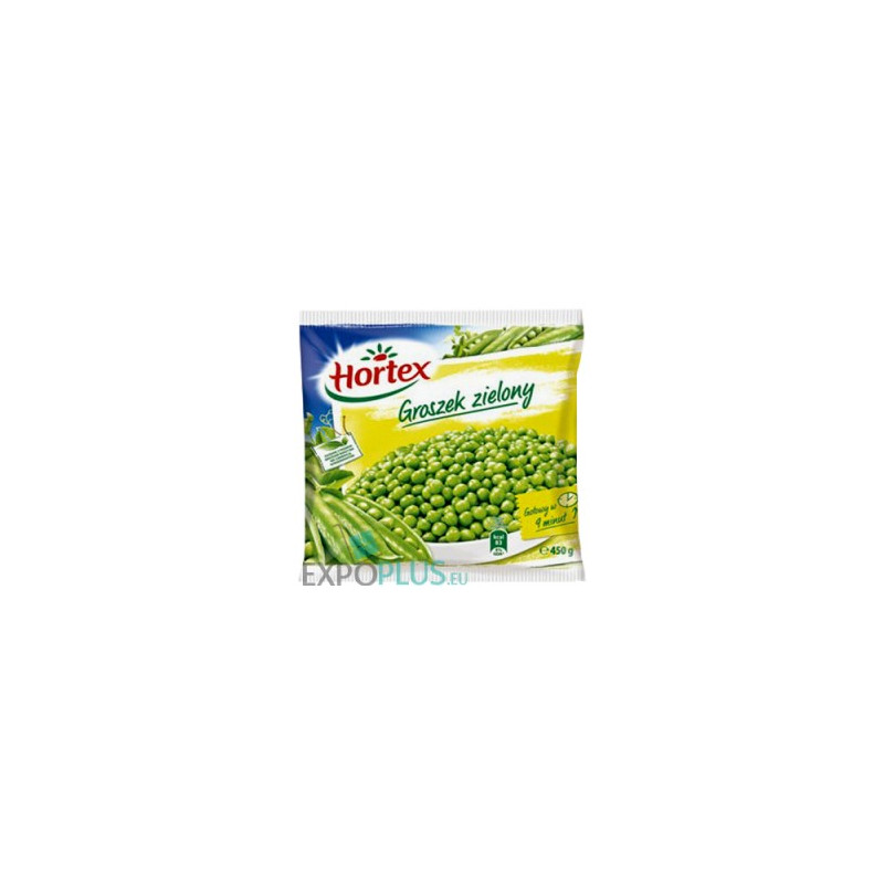 C513 HORTEX GROSZEK ZIELONY / GREEN PEAS 14X400G