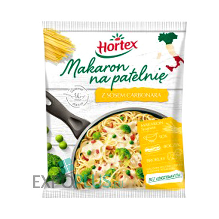 C536 HORTEX MAKARON NA PAT.Z SOS CARBONARA (8X450G)ALLA CARB