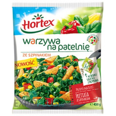 C558 HORTEX WARZYWA NA PAT. ZE SZPINAKIEM (14X450G)