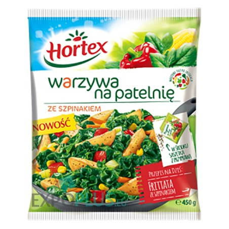 C558 HORTEX WARZYWA NA PAT. ZE SZPINAKIEM (14X450G)