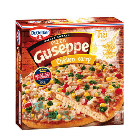 C734 DR OETKER GUSEPPE CHICKEN CURRY THAI (5X375G)