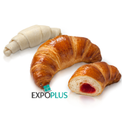 C162 KULINICHI CROISSANT WITH STRAWBERRY (50X90G)