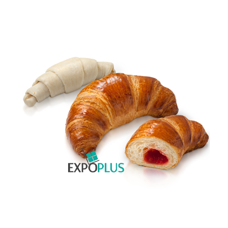 C162 KULINICHI CROISSANT WITH STRAWBERRY (50X90G)