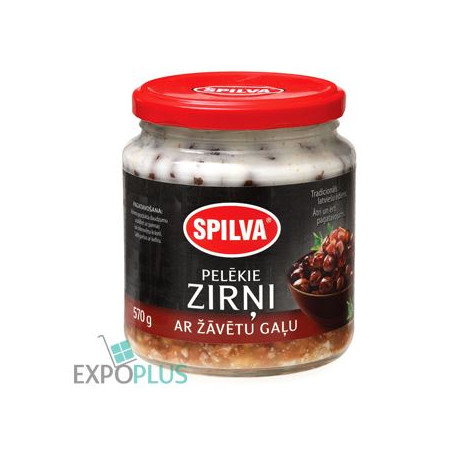 I088 SPILVA PELEKIE ZIRNI AR ZAVETU GALU 6X570G