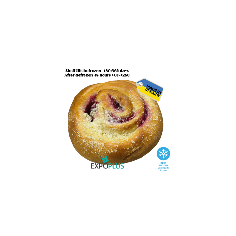 C182 KULINICHI BUN WITH CHERRY (14X120G)