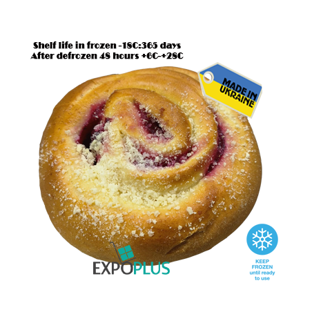 C182 KULINICHI BUN WITH CHERRY (14X120G)