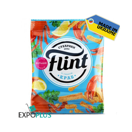 K014 FLINT WHEAT RUSKS CRAB (28X70G)