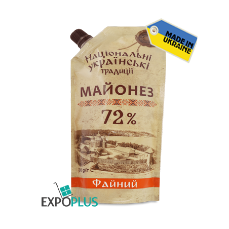 K029 NAT.UKRAINIAN TRADITIONS MAYONNAISE FAYNYY 72%(20X500G)