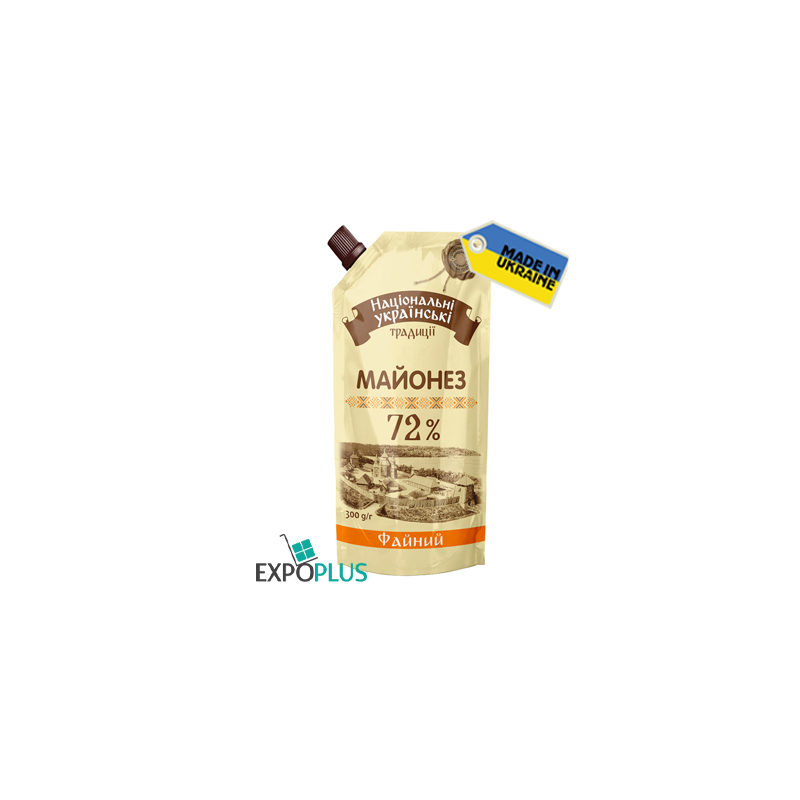 K032 NAT.UKRAINIAN TRADITIONS MAYONNAISE FAYNY 72%(30X300G)