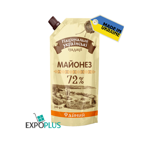 K032 NAT.UKRAINIAN TRADITIONS MAYONNAISE FAYNY 72%(30X300G)