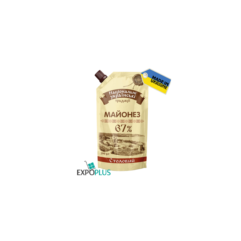 K033 NAT. UKRAINIAN TRADITIONS MAYON. STOLOVY 67%(30X300G)