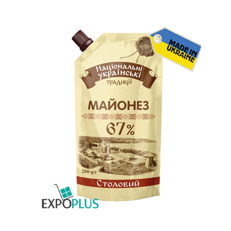 K033 NAT. UKRAINIAN TRADITIONS MAYON. STOLOVY 67%(30X300G)