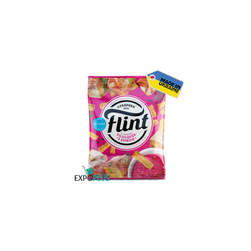 K035 FLINT WHEAT RUSKS HORSERADISH (22X70G)