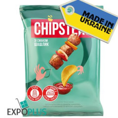 K055 CHIPSTERS CHIPS WITH KEBAB (16X120G)