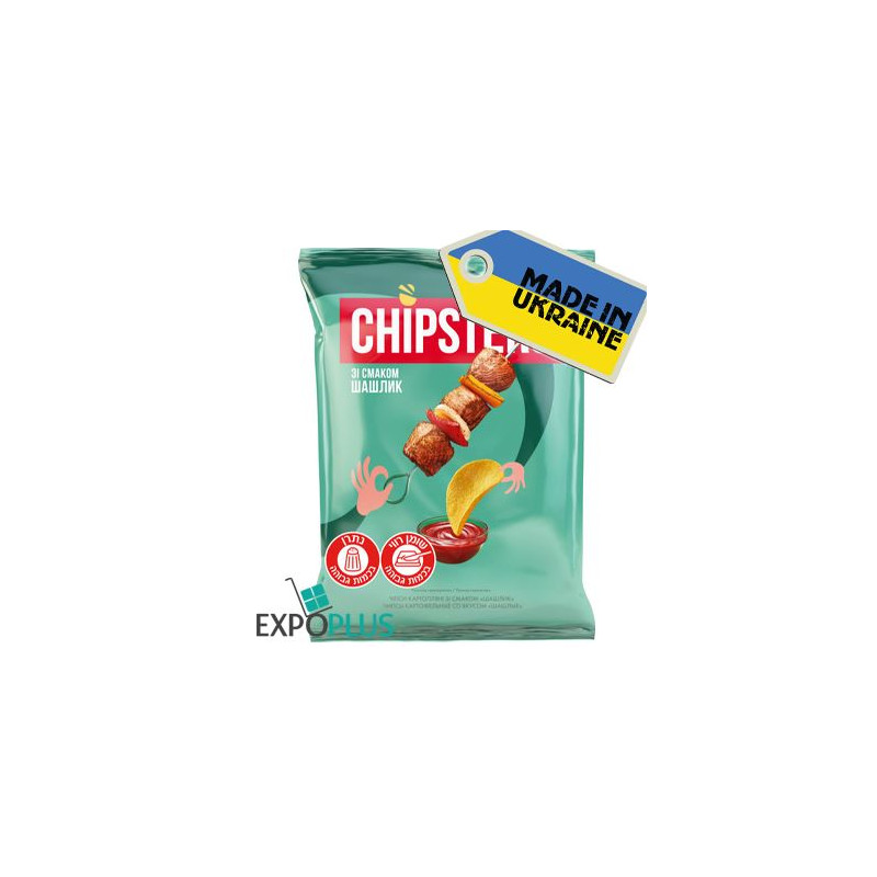 K055 CHIPSTERS CHIPS WITH KEBAB (16X120G)