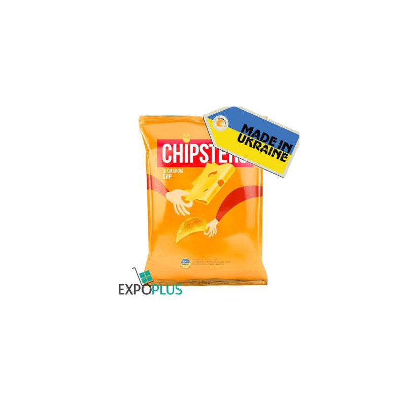 K056 CHIPSTERS CHIPS WITH CHEESE (16X120G)