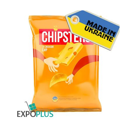 K056 CHIPSTERS CHIPS WITH CHEESE (16X120G)