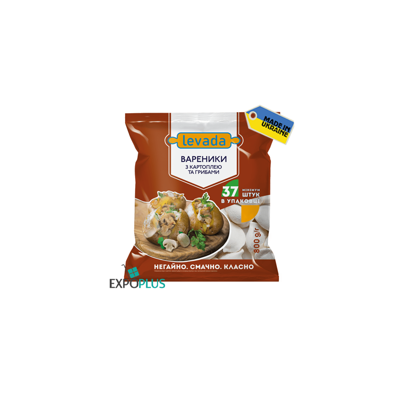 C189 LEVADA DUMPLINGS VARENIKI POTATO/MUSHROOMS (10X900G)