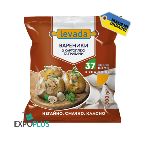 C189 LEVADA DUMPLINGS VARENIKI POTATO/MUSHROOMS (10X900G)