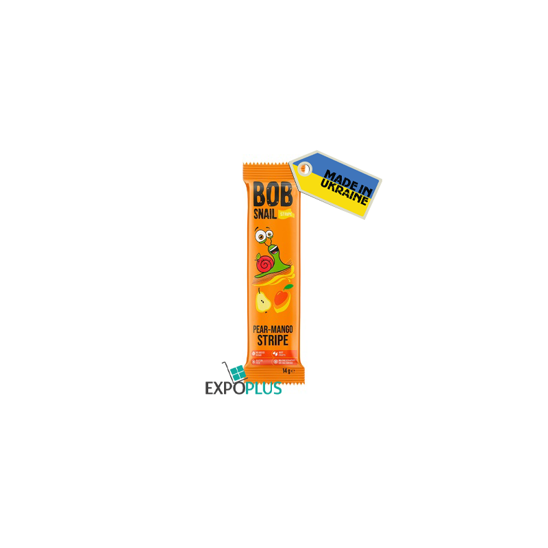 K087 BOB SNAIL SMOOTHIE MANGO/COCONUT/LEM (10X120G)