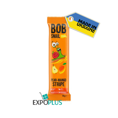 K087 BOB SNAIL SMOOTHIE MANGO/COCONUT/LEM (10X120G)