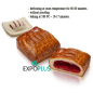 C196 KULINICHI RASPBERRY STRUDEL (40X100G)