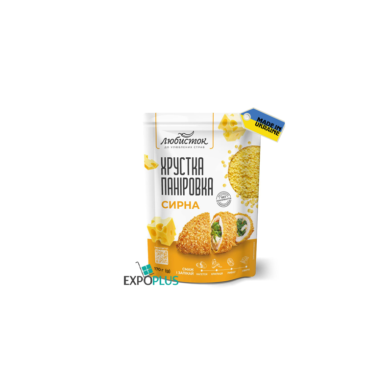 K157 LUBYSTOK CRISPY COATING CHEESE (10X170G)