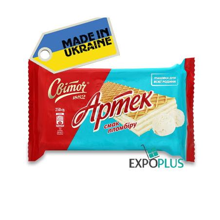 K228 SVITOCH ARTEK WAFFELS WITH PLOMBIR FLAV.(45X71G)NESTLE