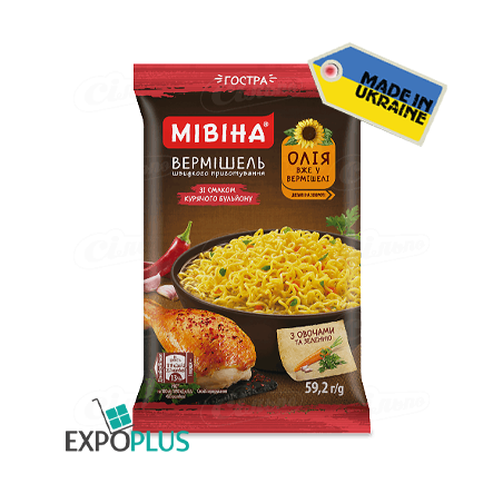 K230 MIVINA NOODLES CHICKEN SPICY(72X59.2G)