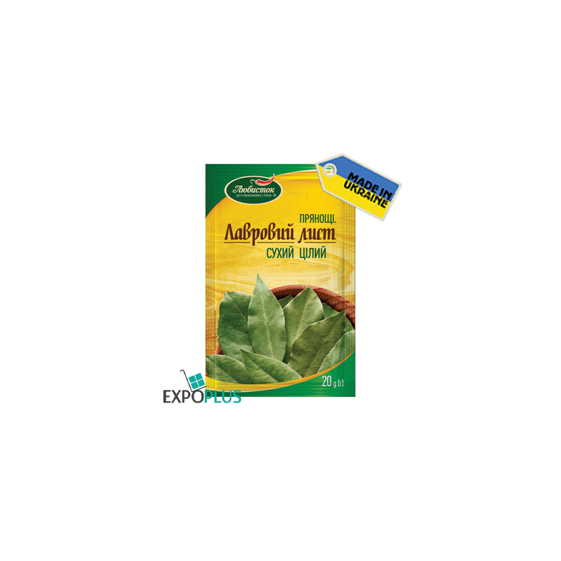 K254 LUBYSTOK BAY LEAVES DRIED WHOLE (60X20G)