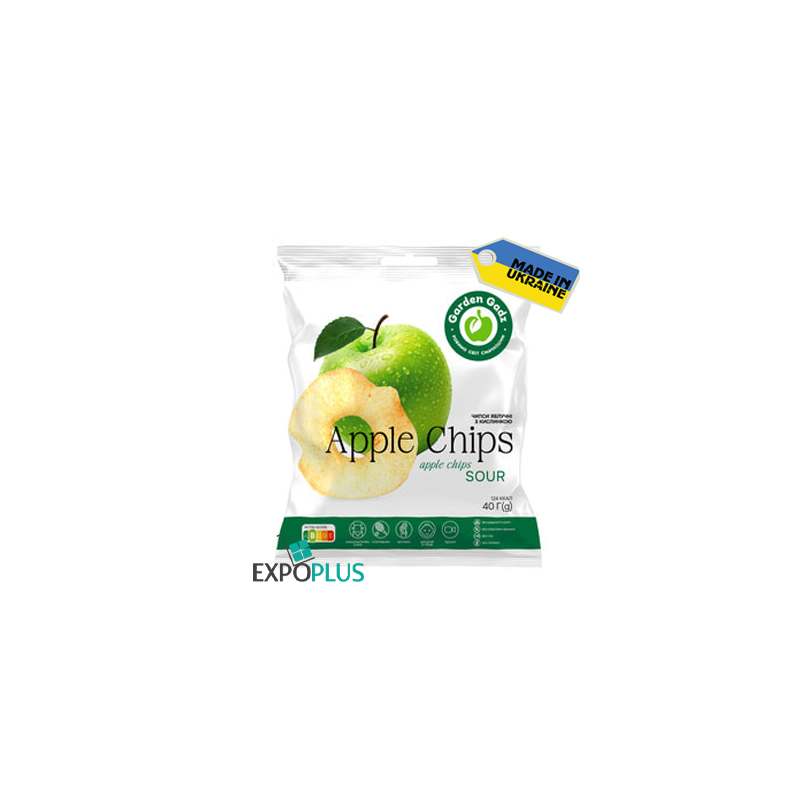 K260 GADZ APPLE CHIPS WITH SOUR (20X40G)