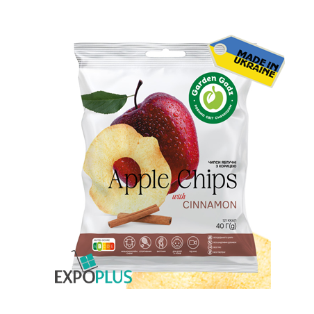 K261 GADZ APPLE CHIPS WITH CINNAMON (20X40G)