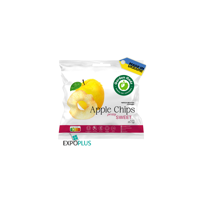 K263 GADZ SWEET APPLE CHIPS (20X40G)