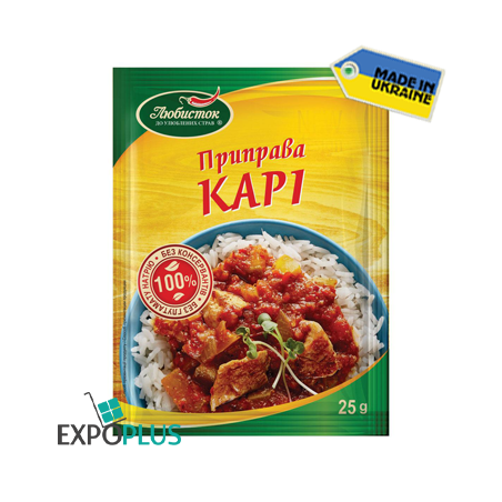 K424 LUBYSTOK SEASONING CURRY (25X25G)