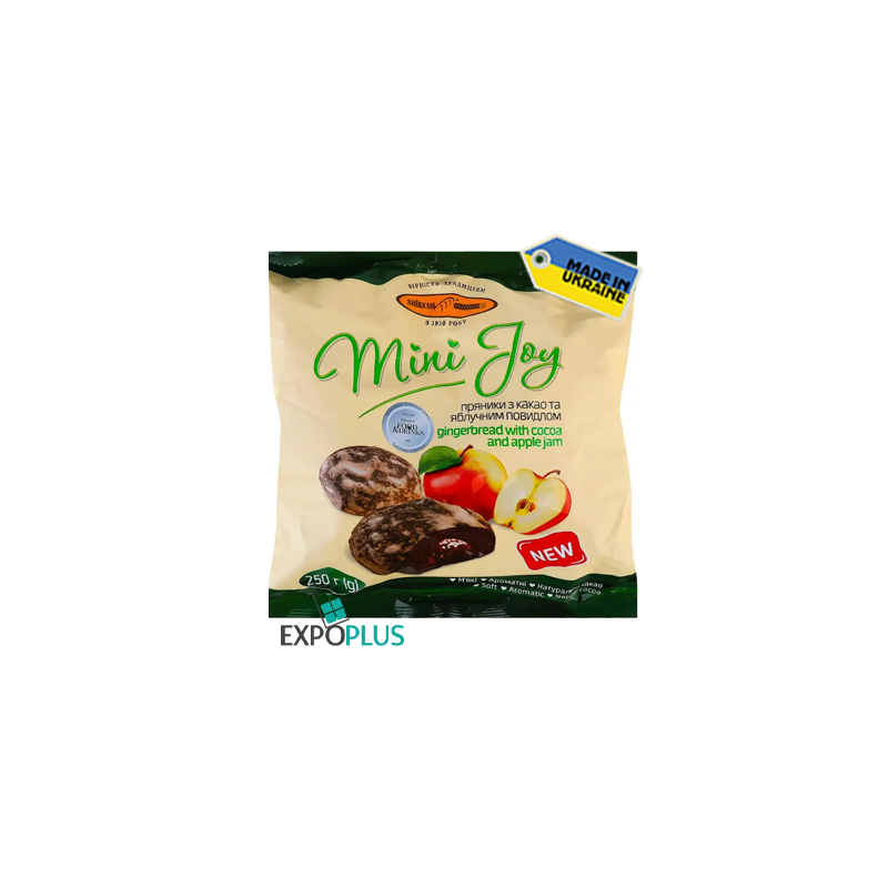 K500 KYIVHLIB GINGERBREAD COCOA/APPLE MINI JOY (12X250G)