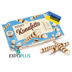 K542 ROSHEN KONAFETTO WAFER ROLLS COCONUT FILL (15X140G)