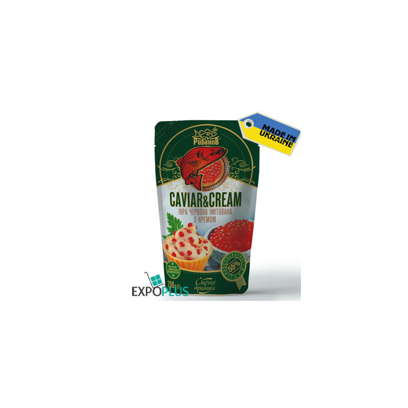 K674 ZHYRNOV SIMULATED RED CAVIAR WITH CREAM (12X200G)