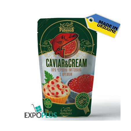 K674 ZHYRNOV SIMULATED RED CAVIAR WITH CREAM (12X200G)